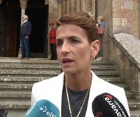 Maria Chivite no ha acudido a la jura de cargo de Pradales, pero ha tenido unas palabras para el lehendakari