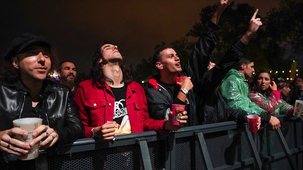 Más de 50.000 personas disfrutan del Azkena Rock Fest 2024. Foto: EFE