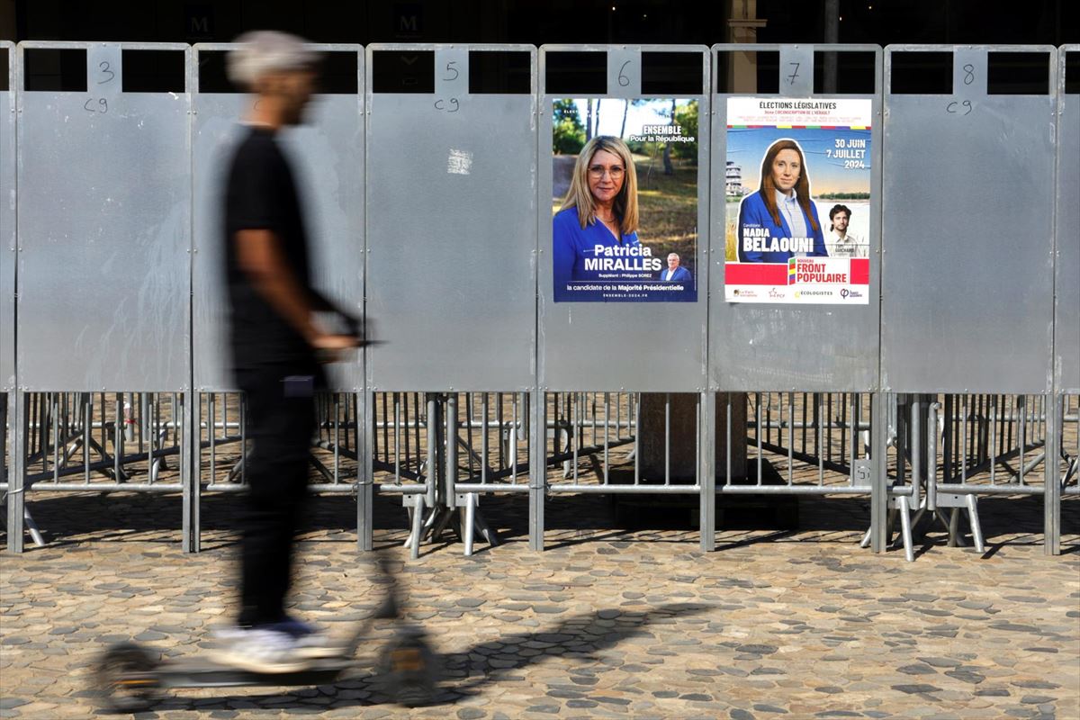 Campaña electoral en Francia. EFE. 