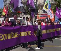 Miles de mujeres advierten en Francia de que el auge de la ultraderecha supone un peligro para sus derecho