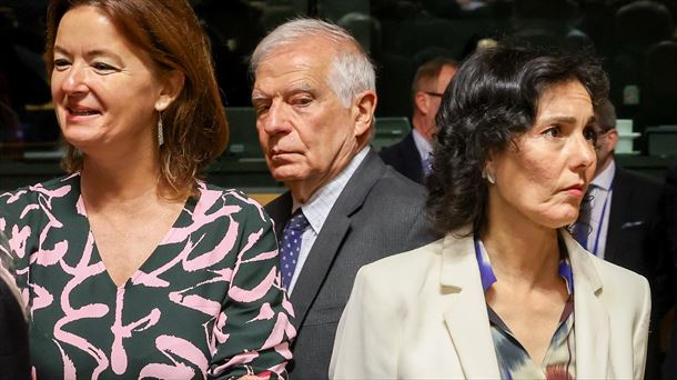 El alto representante de la UE para Asuntos Exteriores, Josep Borrell, en Luxemburgo. Foto: EFE