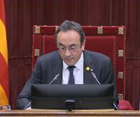 Generalitateko presidente izateko hautagairik ez dagoela jakinarazi du Kataluniako Parlamentuko presidenteak