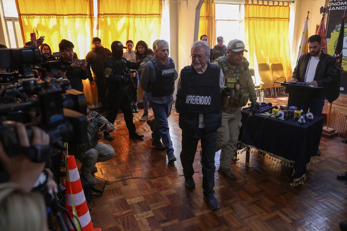 Militares detenidos por el intento de golpe de Estado. Foto: EFE