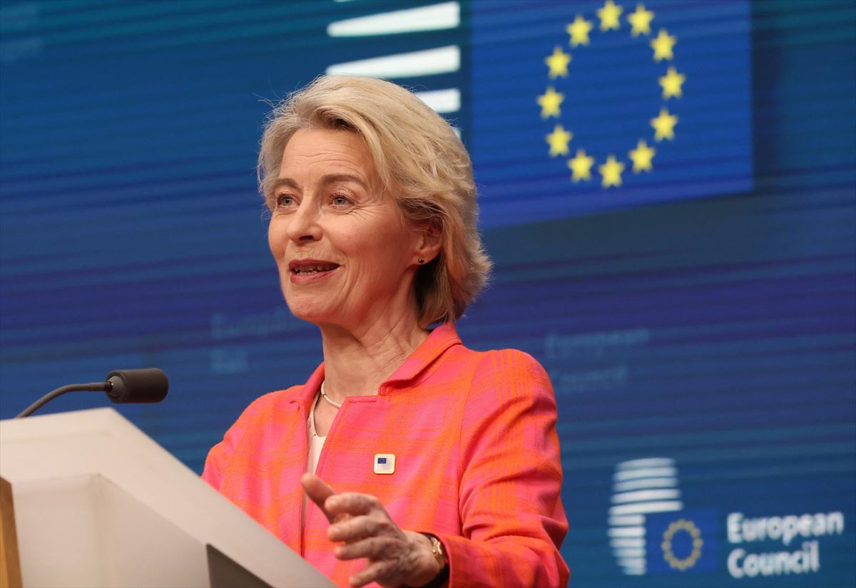 Ursula von der Leyen Europar Batzordeko presidentea izango da. Argazkia: EFE.