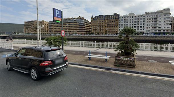 Parking de Okendo en Donostia-San Sebastián. Imagen: Google Maps