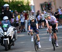 El ataque de Pogacar y la respuesta de Vingegaard en la subida a San Luca de la 2ª etapa del Tour