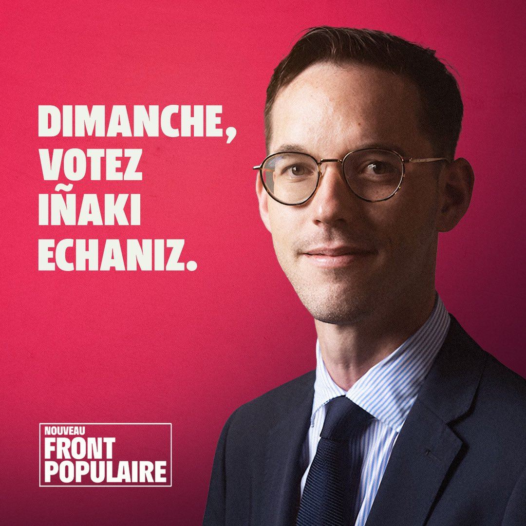 Iñaki Echaniz (Frente Popular). Imagen: EH Bai