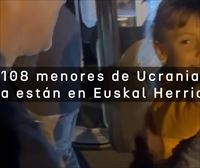 Un centenar de menores de Ucrania pasarán el verano con familias de Euskal Herria