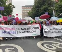 Matronas de Bizkaia secundan su primera huelga para advertir que son necesarias unas 200 profesionales más