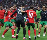 Portugal penaltietan sailkatu da, eta Frantziaren aurka jokatuko du final-laurdenetan
