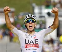 Pogacar lidera el Tour de Francia tras su exhibición en el Galibier