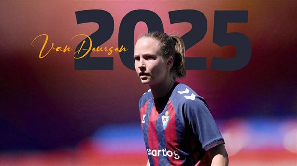 Eva van Deursen jugará en el Eibar hasta, al menos, junio de 2025. Foto: SD Eibar. 
