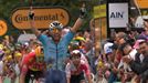 Mark Cavendish logra su victoria número 35 , el ciclista con más etapas ganadas en la historia del Tour
