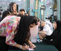 La alta participación marca la jornada electoral en Irán