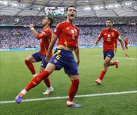 Un gol de Merino al final de la prórroga clasifica a España a las semifinales; Alemania,eliminada (2-1)