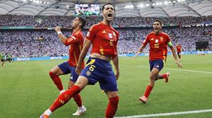 Un gol de Merino al final de la prórroga clasifica a España a las semifinales; Alemania,eliminada (2-1)