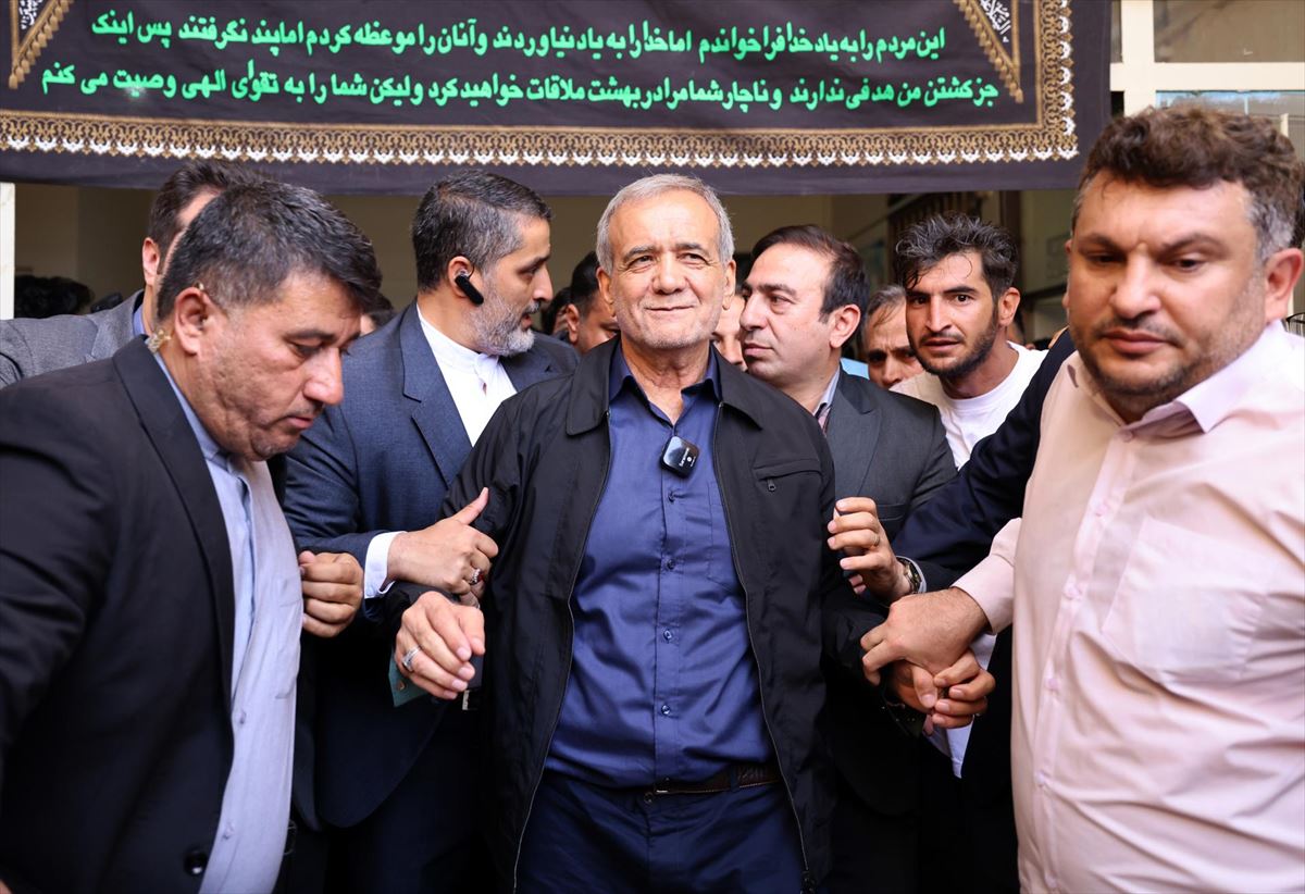 El reformista Masud Pezeshkian se ha impuesto en las elecciones iraníes. Foto: EFE
