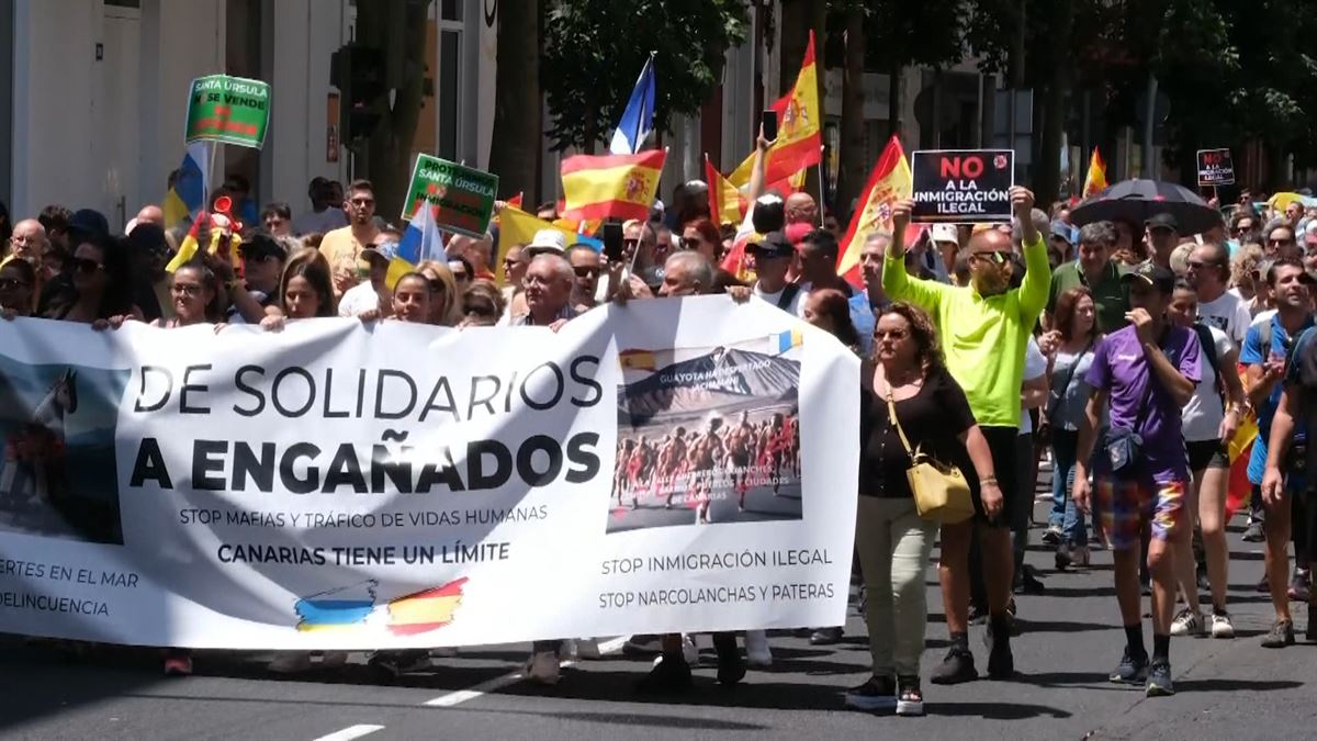 Protestas en Canarias