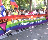 Madrid se llena de color con la manifestación del día del orgullo