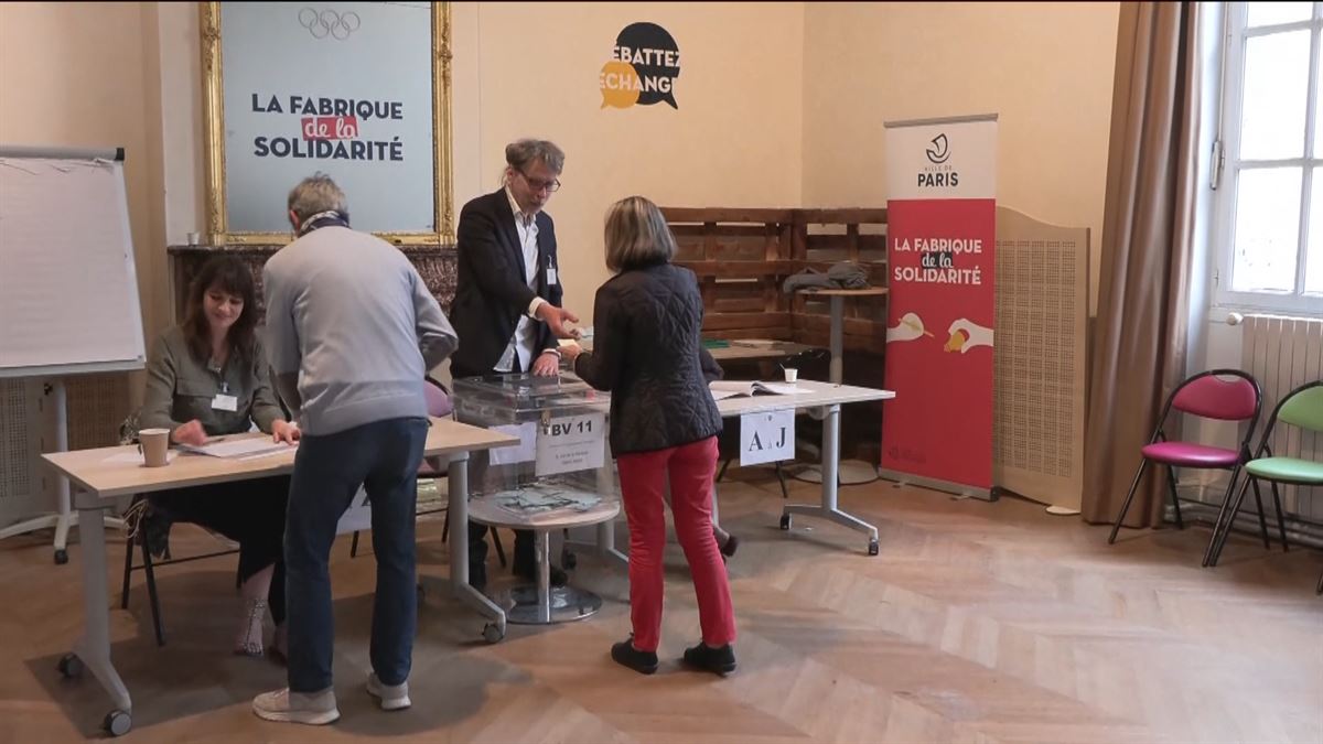 Elecciones en Francia. Foto: EFE
