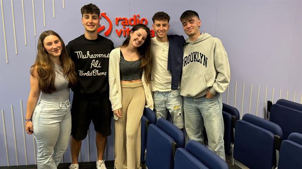 Salma Luna González, Aitzol Unzueta, Elaia Martínez, Mikel Macho Rodríguez y Mario Luis Pérez.
