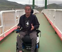 El peregrino José Ignacio Fernández recorre más de 6000 km en su silla de ruedas y de forma autónoma 