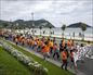 Trabajadores de Cementos Rezola se manifiestan en San Sebastián contra el ERE planteado por la dirección