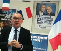 Dimite Gilles Pennelle, director general del partido de ultraderecha francés Agrupación Nacional