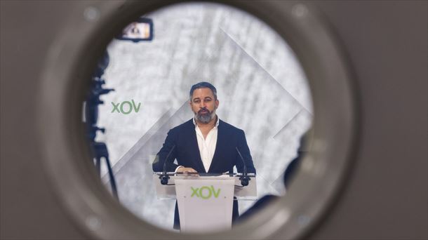 El líder del partido de ultraderecha Vox, Santiago Abascal. Foto: EFE