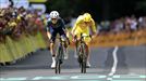 El último kilómetro y el esprint entre Vingegaard y Pogacar en la etapa 11 del Tour de Francia