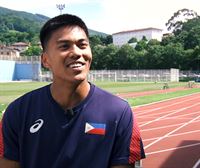 John Cabang atleta irurarrak Filipinak ordezkatuko du Olinpiar Jokoetan: ''Ametsa segi behar da''