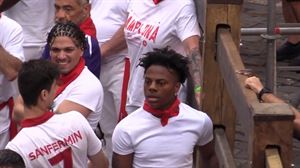 Speed izeneko streamer estatubatuarra ustekabean agertu da sanferminetan