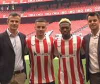 El Athletic presenta a Álvaro Djaló y a Andoni Gorosabel, sus fichajes para la temporada 2024-25