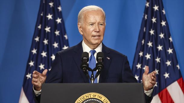 Joe Biden, Ameriketako Estatu Batuetako (AEB) presidentea. Argazkia: EFE