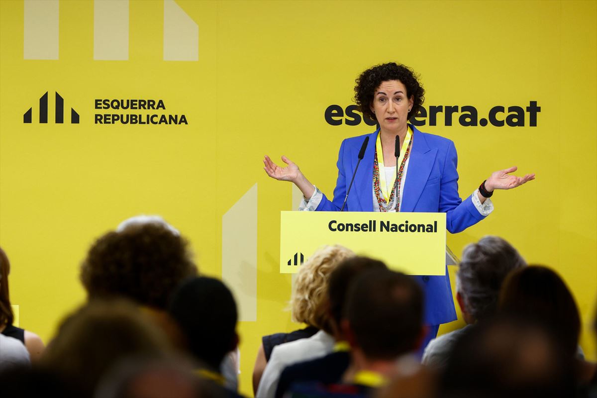 La secretaria general de ERC, Marta Rovira, en una imagen de archivo de EFE