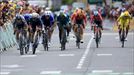 Frantziako Tourreko 13. etapako azken kilometroa eta esprinta 