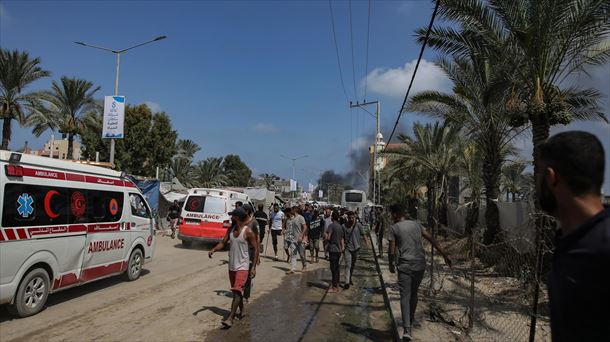 Dozens dead and wounded after Israel attacks humanitarian zone in Khan Yunis Dozens dead and wounded after Israel attacks humanitarian zone in Khan Yunis