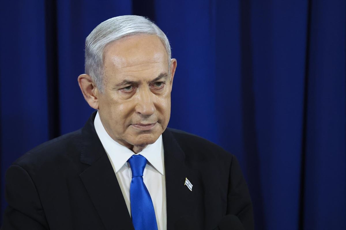 Benjamin Netanyahu Israelgo lehen ministroa. Argazkia: EFE