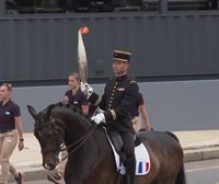 La llama olímpica ha llegado a París coincidiendo con la fiesta nacional de Francia