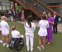 Kate Middleton Wimbledoneko finalean da, Alcaraz eta Djokovicen arteko partida ikusteko