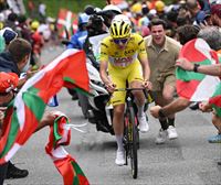 Frantziako Tourreko 19. etapako unerik onenak: Vingegaarden erasoa eta Pogacarren garaipena Plateau de Beillen