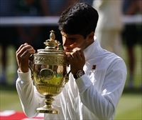 Alcaraz da 2024ko Wimbledongo irabazlea, Djokovicen aurkako finalean erakustaldia emanda
