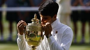 Alcaraz da 2024ko Wimbledongo irabazlea, Djokovicen aurkako finalean erakustaldia emanda