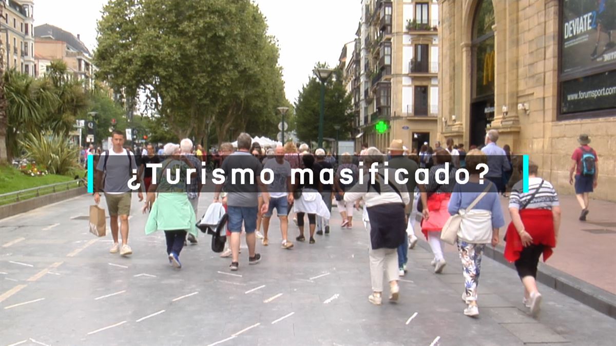 'Euskadi y Navarra no son un destino turístico masificado pero existe la percepción de masificación'
