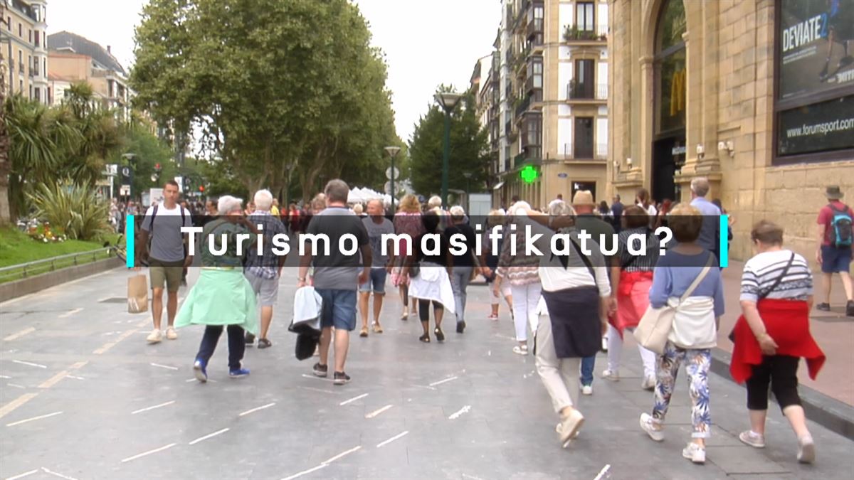 'Hego Euskal Herrian turismoa ez dago masifikatua baina masifikazioaren pertzepzioa nabaria da'