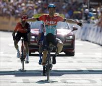 Victor Campenaertsek irabazi du Barcelonnetten, eta aurrenekoz gailendu da Frantziako Tourrean
