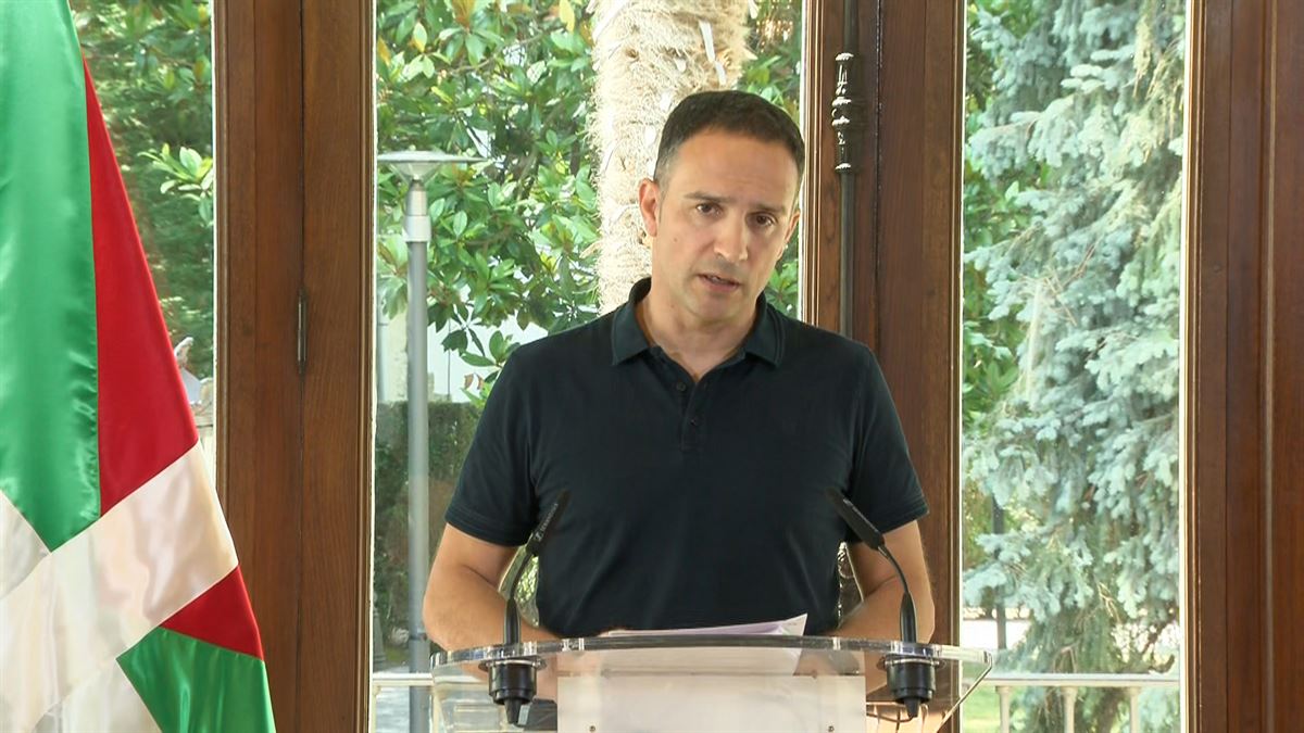 Mitxel Lakuntza. Imagen obtenida de un vídeo de EITB Media.