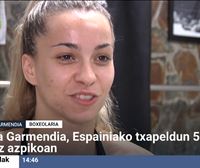 Naia Garmendia, Espainiako txapelduna 50 kiloz azpikoan: ''Etorkizunean profesionaletan lehiatzea nahi dut''