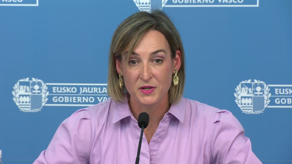 Maria Ubarretxena Eusko Jaurlaritzako bozeramailea