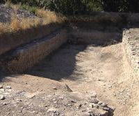Nuevos hallazgos arqueológicos en Arkaia: una gran 'piscina' romana y una construcción de 3.000 m²